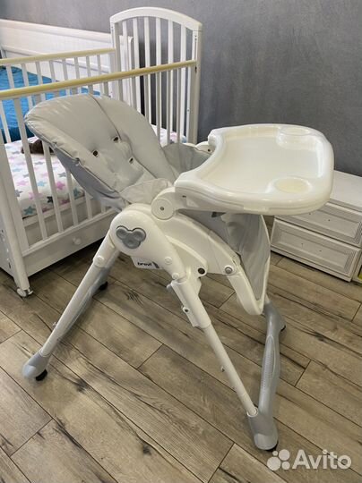 Стульчик- шезлонг для кормления brevi