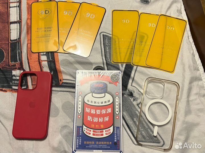 Стекла чехлы для iPhone 13 pro