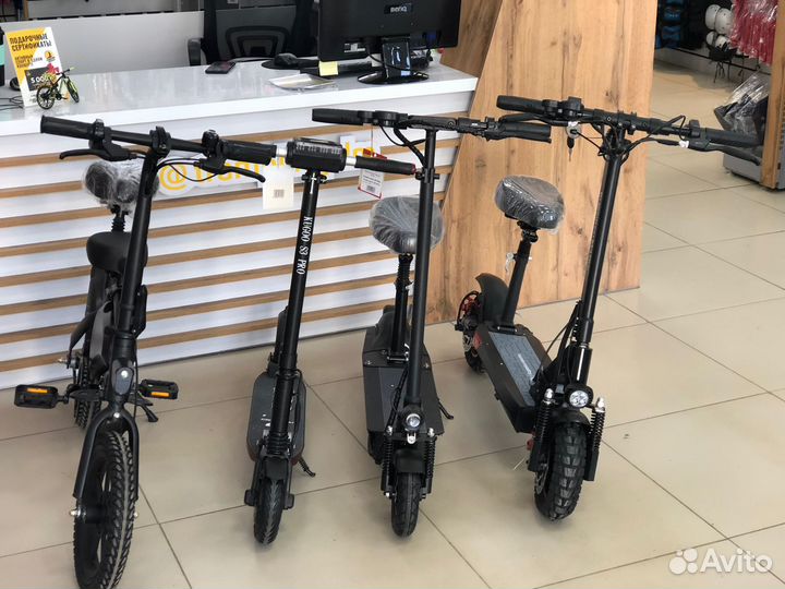 Электросамокаты Kugoo V1, S3 pro, M2, M4 pro