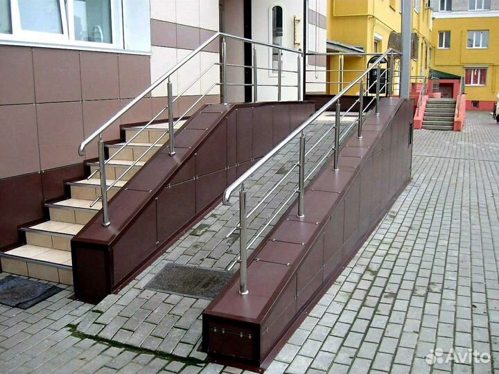 Перила для лестниц из нержавеющей стали