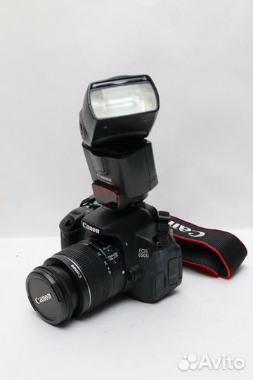 Canon 650D + вспышка