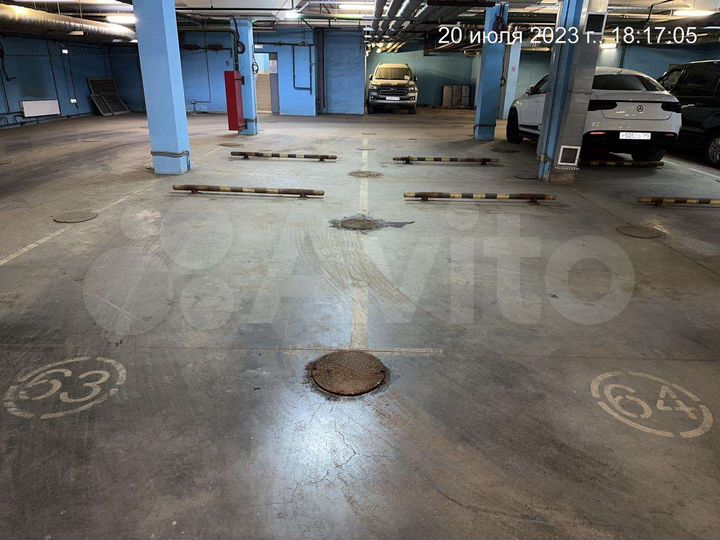 Машиноместо, 17 м²