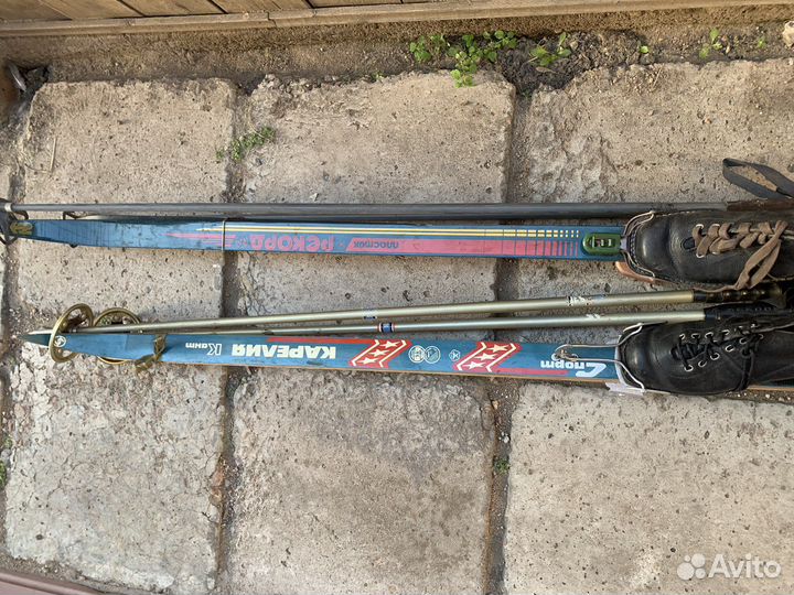 Лыжи деревянные СССР