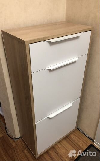 Обувница в прихожую с ящиком