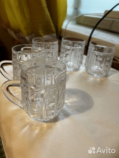 Бокалы хрустальные пивные