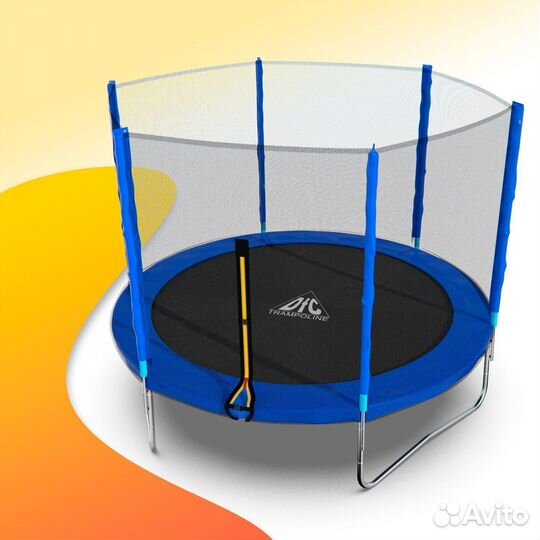 Батут каркасный с сеткой 10 фт 305 см арт.91