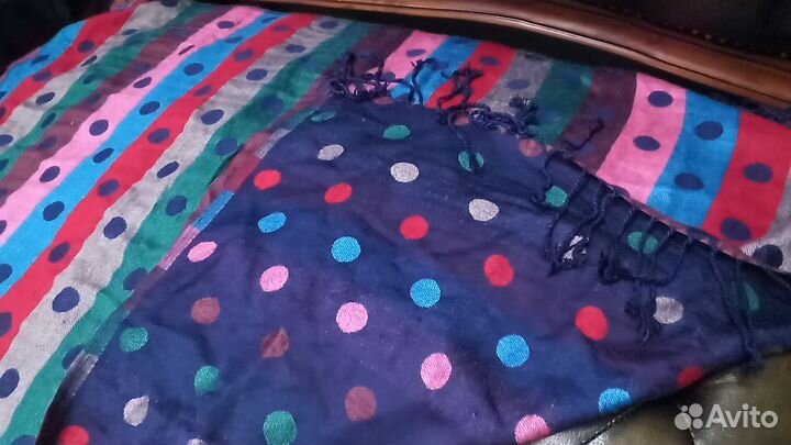 Палантин теплый двухсторонний sonia rykiel италия