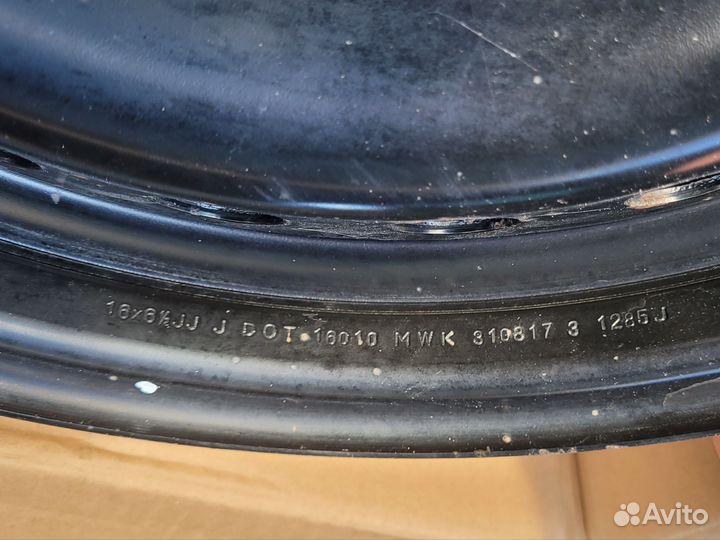 Диски штамповка р 16 на мицубиси аутлендер 3