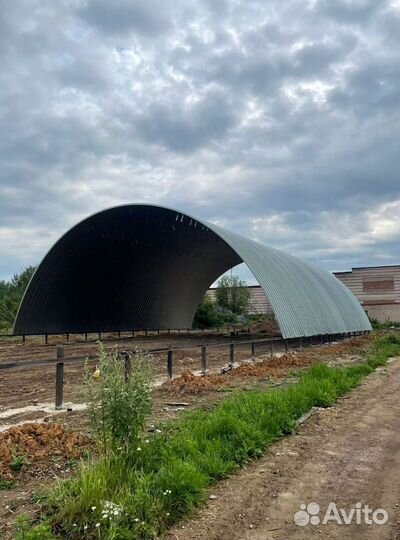 Ангар зернохранилище и овощехранилище под ключ