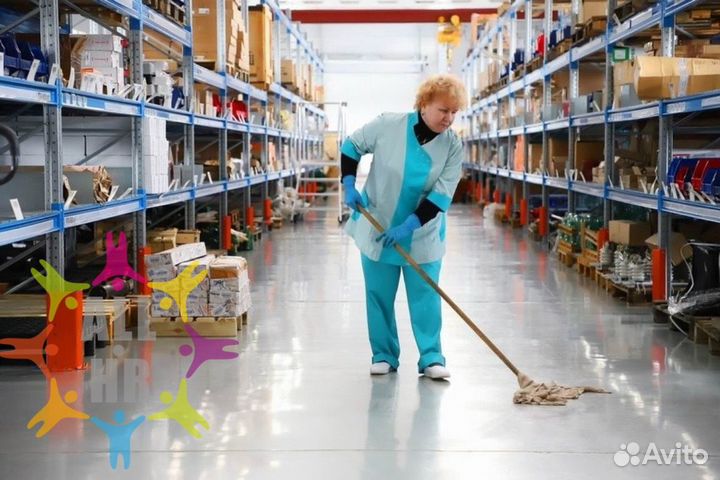 Уборщик (ца) на производство