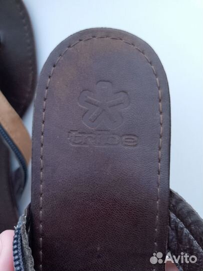 Босоножки шлепки женские кожа