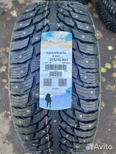 Nokian Tyres Hakkapeliitta 9 SUV 275/45 R21 110T