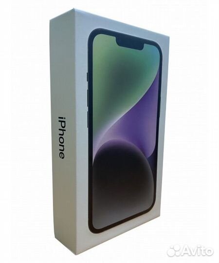 Коробка от iPhone 14 черный