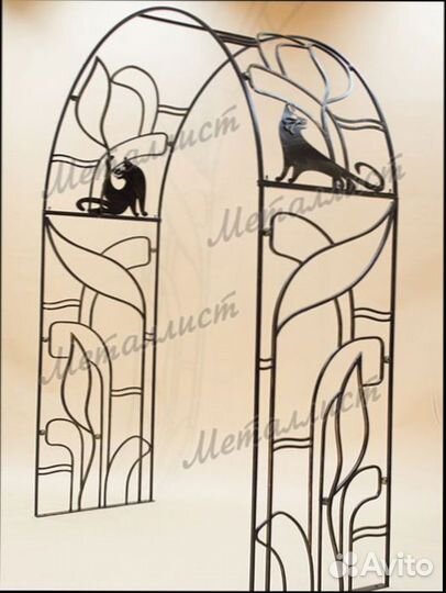 Садовые арки. Перголы. Шпалеры №078