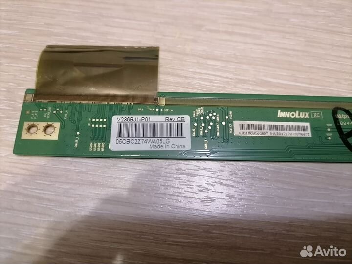 Плата матрицы V236DJ1-P01 Rev. CB