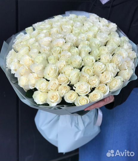 101 роза С доставкой