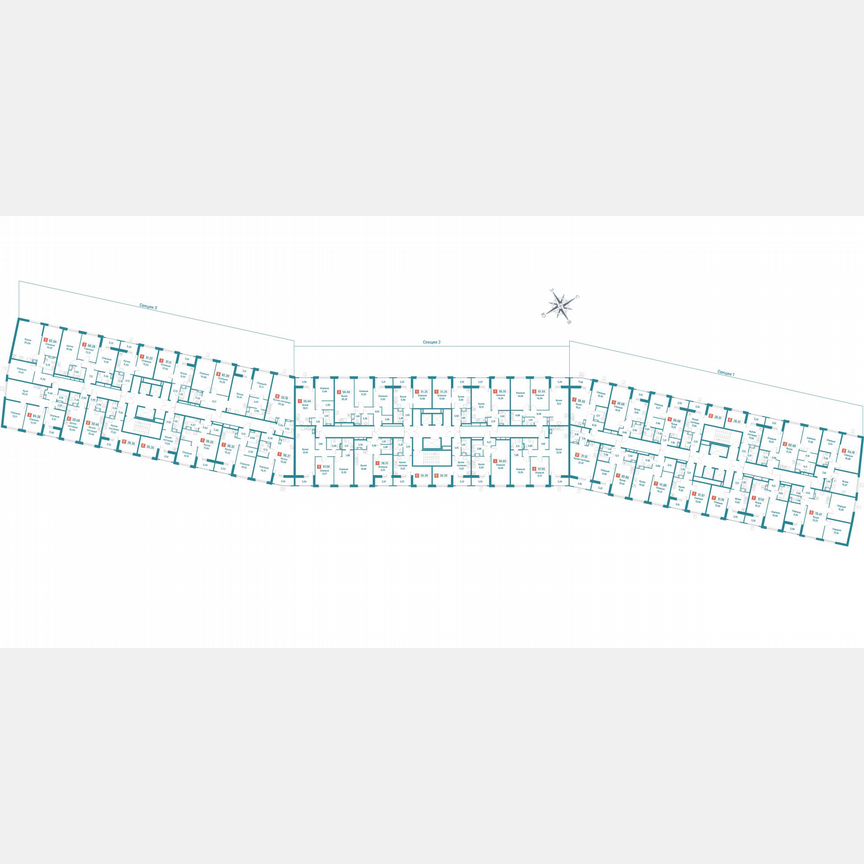3-к. квартира, 82,3 м², 5/18 эт.