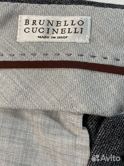 Брюки Brunello Cucinelli кашемир. 48
