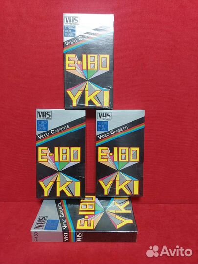 Видеокассеты vhs новые