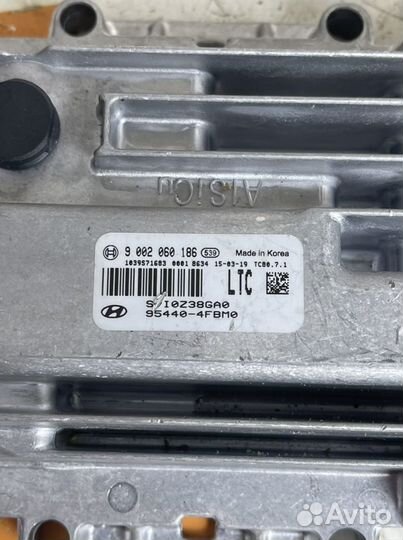 Блок управления коробкой передач Хендай Экус