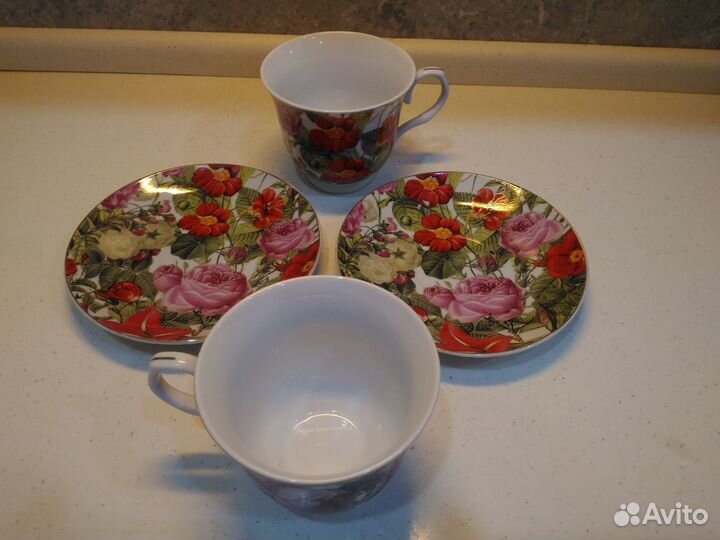 Чайный фарфоровый набор MuPoBuk (Китай)