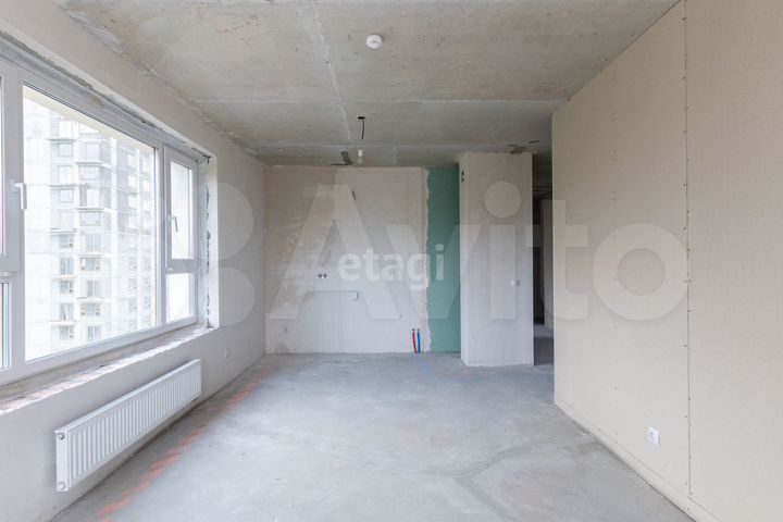 2-к. квартира, 62,8 м², 6/16 эт.