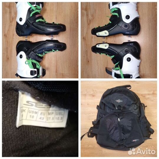 Ролики Seba 43, GTX 47 рюкзак Seba