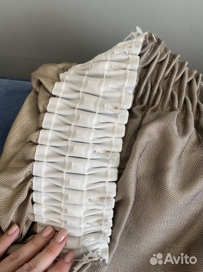 Комплект тюль и шторы