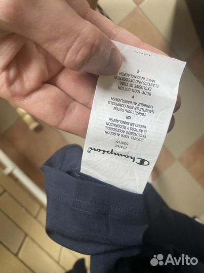 Лонгслив champion