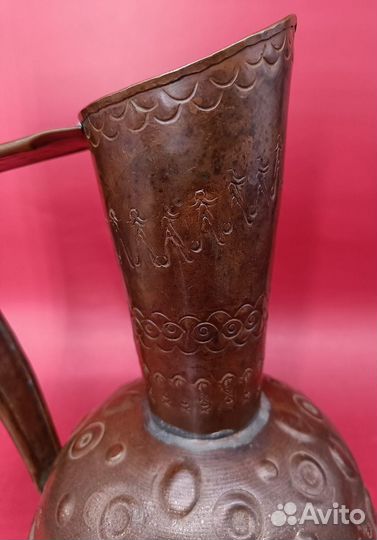 Кувшины медные. Вазы. Винтаж
