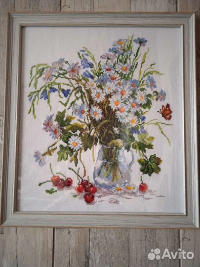 Остатки от набора для вышивания