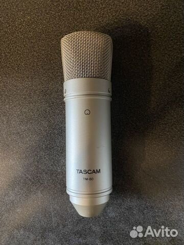 Студийный микрофон tascam TM-80 объявление продам