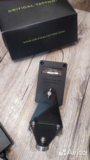 Педаль и блок питания Critical для тату
