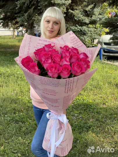 Цветы розы букеты