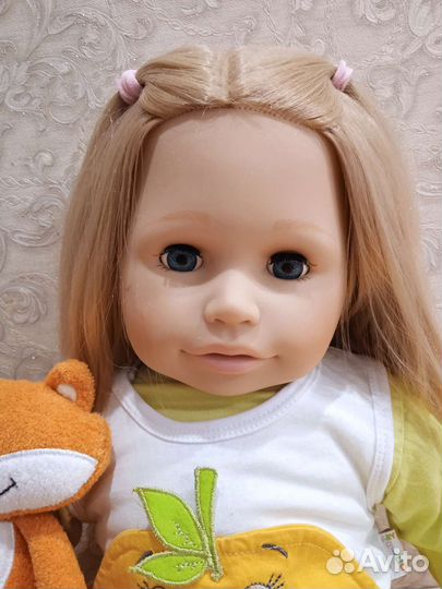 Кукла мягкотелая ГДР 67 см