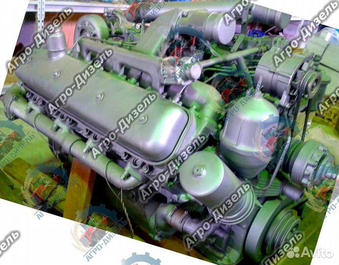 Двигатель ямз 238 де 2 Акрос 590 V8 турбо -24.28