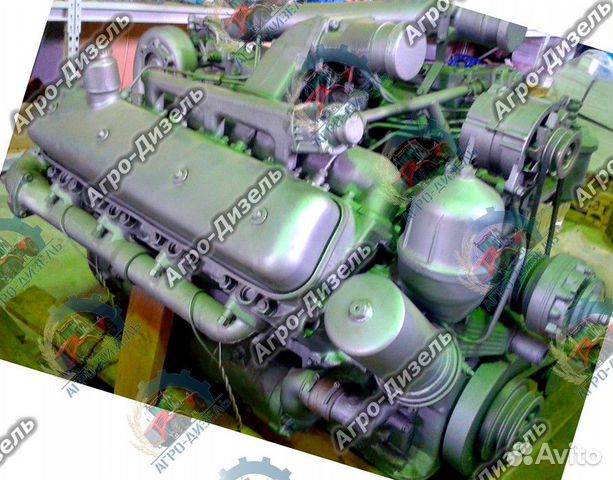 Двигатель ямз 238 де 2 Акрос 590 V8 турбо -24.28