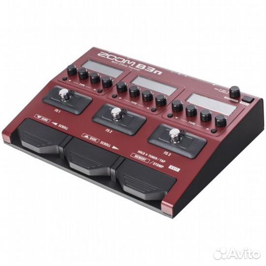 Zoom B3n процессор эффектов для бас гитары