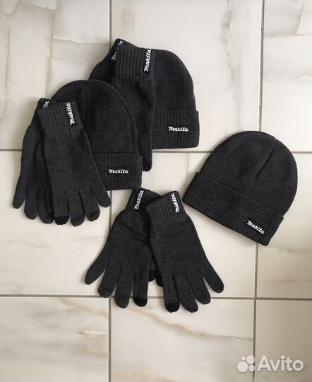 Шапка и перчатки Makita