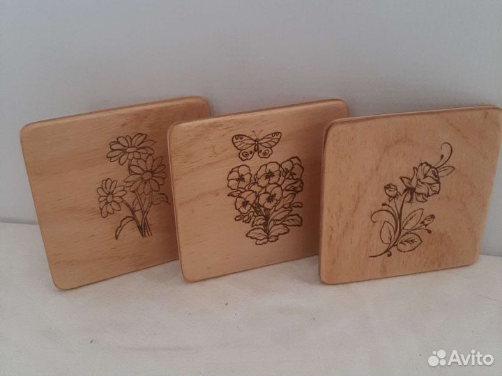 Нобор подставок для кружек 3шт