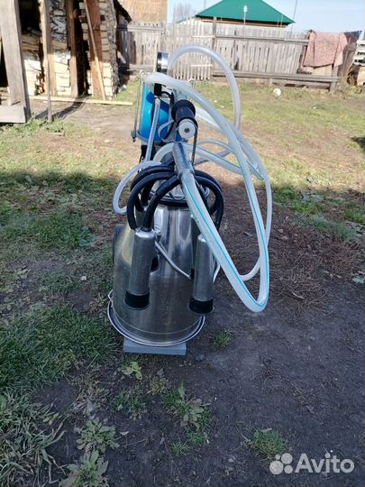 Доильный аппарат для коров, электромаслобойка