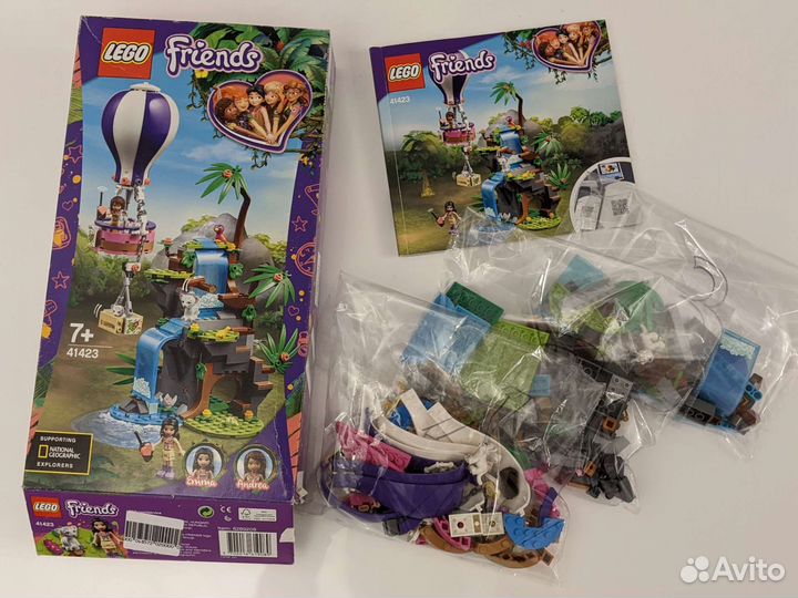 Конструктор lego Friends 41423Джунгли