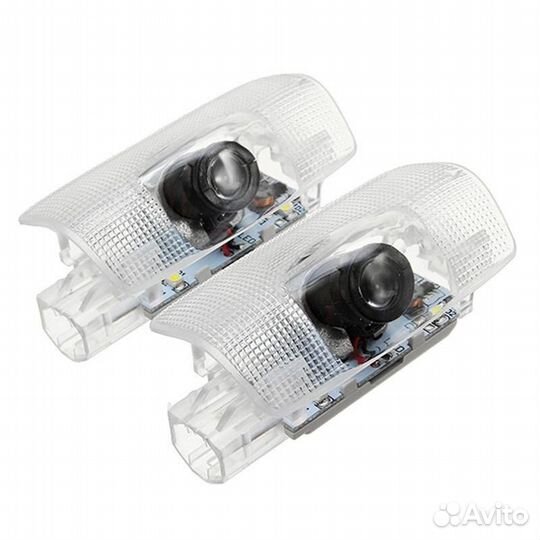 Проекция логотипа Toyota LED в дверь Q7DK9