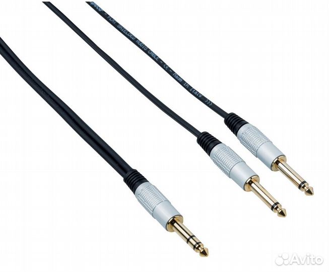 Кабель межблочный стерео Jack-2Jack Bespeco RCY500