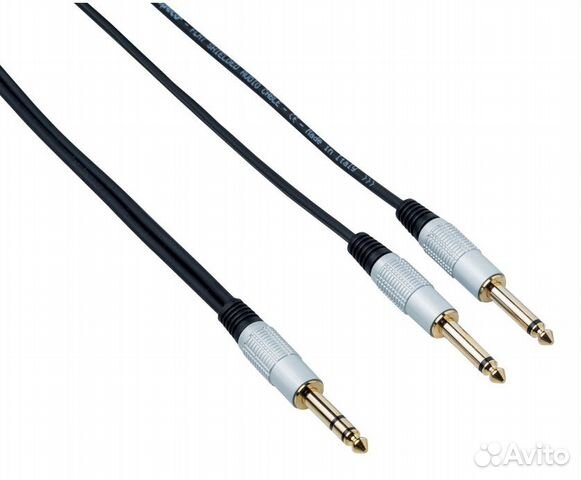 Кабель межблочный стерео Jack-2Jack Bespeco RCY500