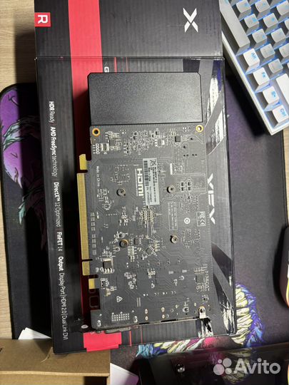 Видеокарта rx550 4gb