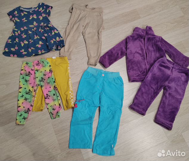 Вещи пакетом на девочку 92 98