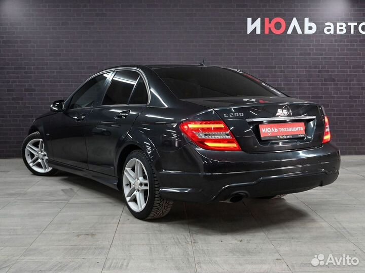 Mercedes-Benz C-класс 1.8 AT, 2012, 198 575 км