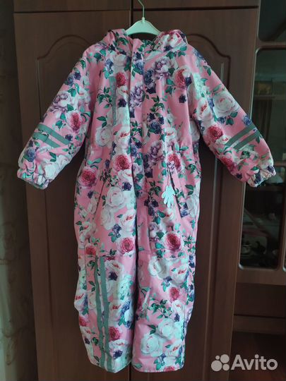 Комбинезон демисез GooDvinKids для девочки 86 р-р