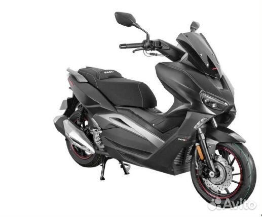 Скутер Regulmoto grido (LJ175T-18) черный